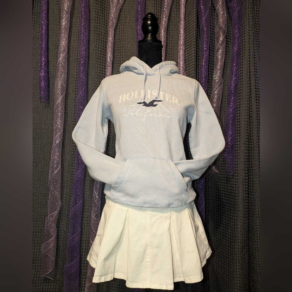 Vintage Y2K Refuge Off White Pleated Mini Skort